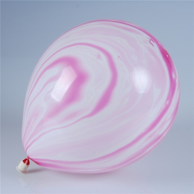 10 inch marble balloons red color