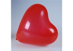 2.2 gram heart-shape balloon standard red