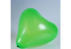 2.2 gram heart-shape balloon standard green
