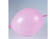 10 inch linking balloon pink