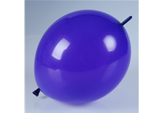 10 inch linking balloon dark purple
