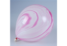 10 inch marble balloons red color