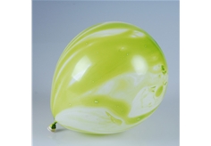 10 inch marble balloons green color